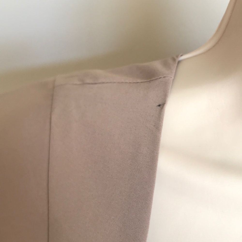 MOCHA SURPLICE DRESS - Picture 5 of 5